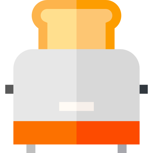 Toaster Basic Straight Flat icon