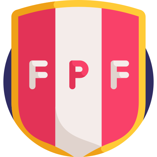 Federación peruana de fútbol icono gratis