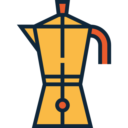 Free Vectors  Yellow coffee maker icon