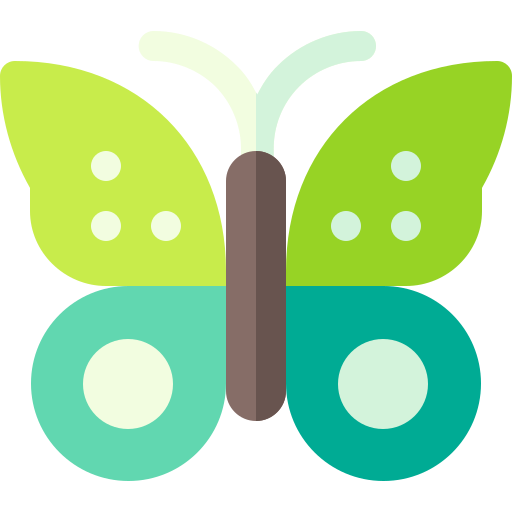 papillon Icône gratuit papillon Icône gratuit