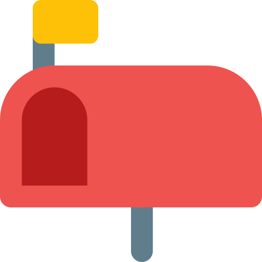 Mailbox Pixel Perfect Flat icon