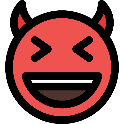 Grinning - free icon