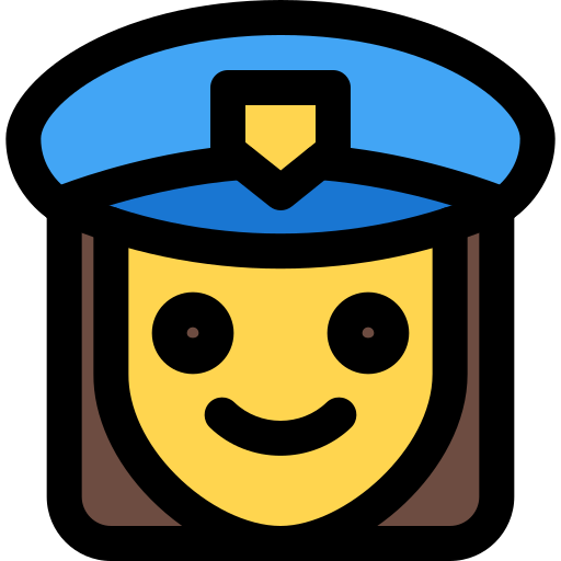 Policía icono gratis