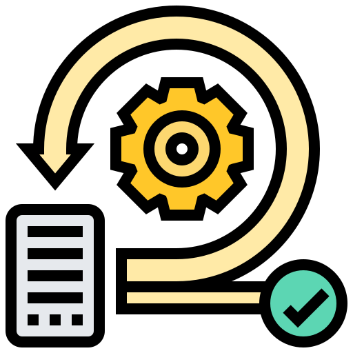 Iteration Meticulous Lineal Color icon