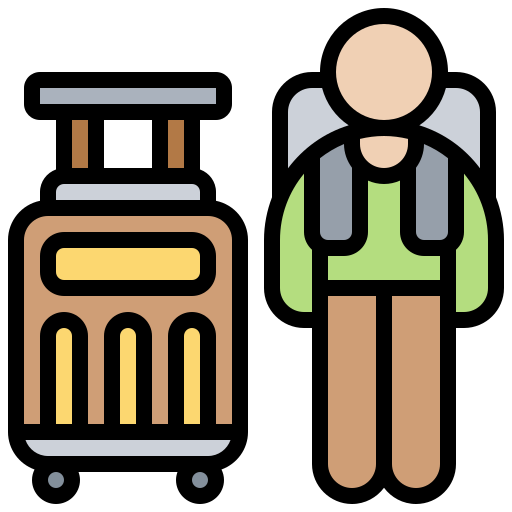 Luggage free icon Luggage free icon