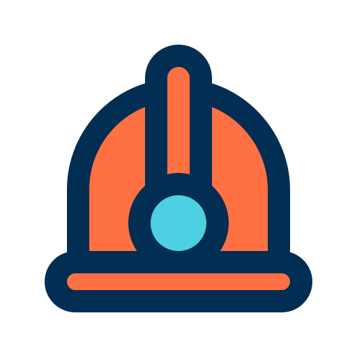 Casco de seguridad icono gratis