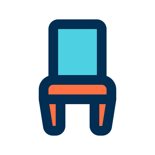 chaise Icône gratuit chaise Icône gratuit