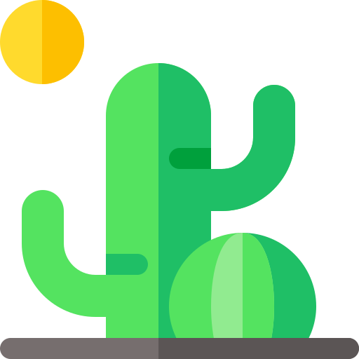 Cactus Basic Rounded Flat icon