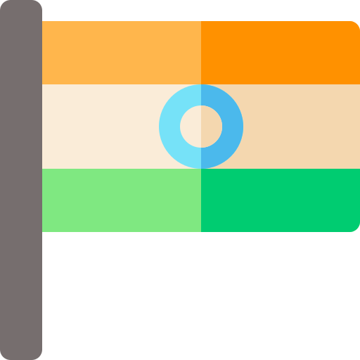 Bandera india icono gratis