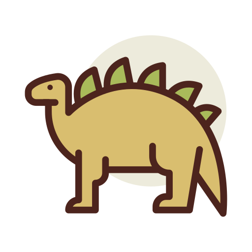 estegosaurio icono gratis