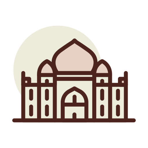 taj mahal icono gratis