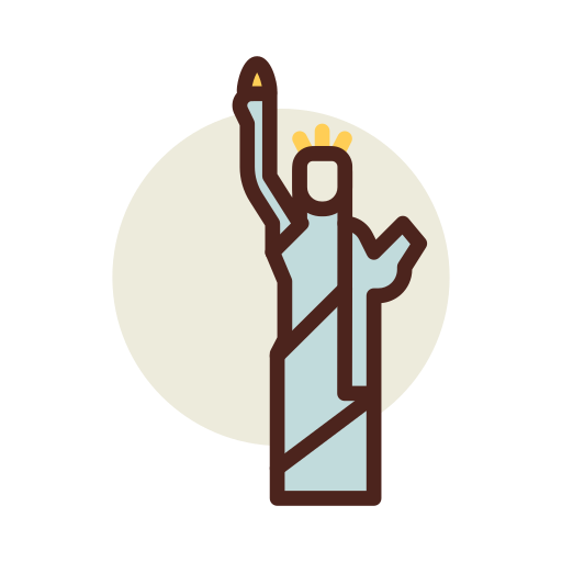 estatua de la libertad icono gratis