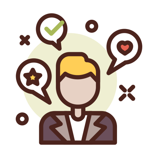 Candidato icono gratis