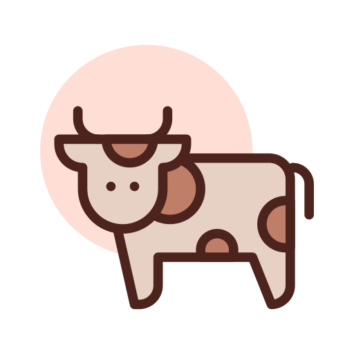 Vaca icono gratis