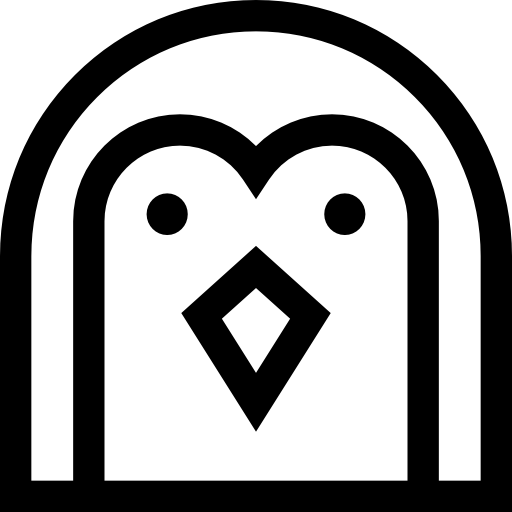 pingüino icono gratis