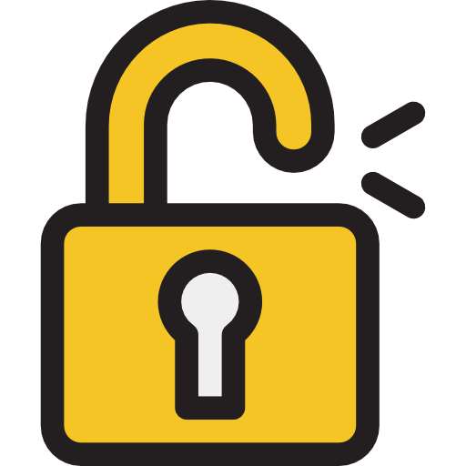 Open Lock Icon Png