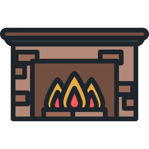 chimenea icono gratis