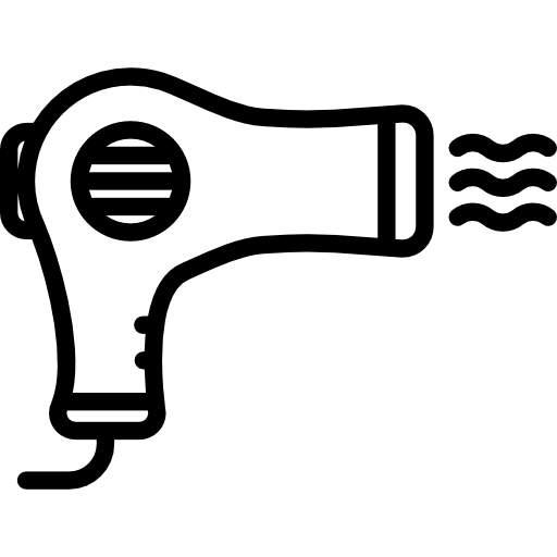 Hair dryer - Free networking icons