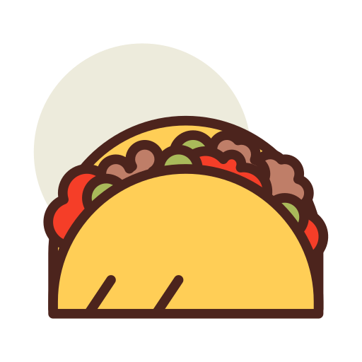 Taco icono gratis