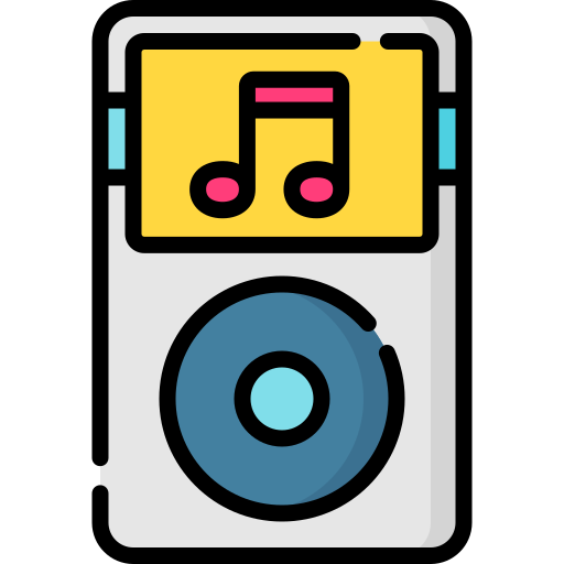 Reproductor de música icono gratis