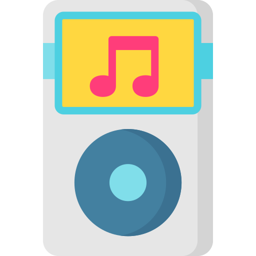 Reproductor de música icono gratis