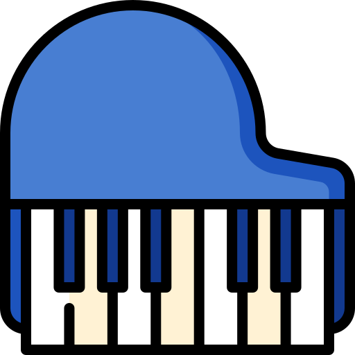 Piano icono gratis