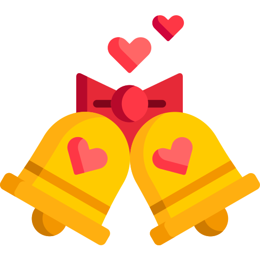Wedding bells - Free valentines day icons