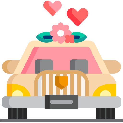 voiture de mariage Icône gratuit voiture de mariage Icône gratuit