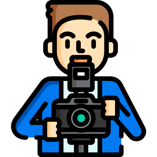 Photographer free icon Photographer free icon