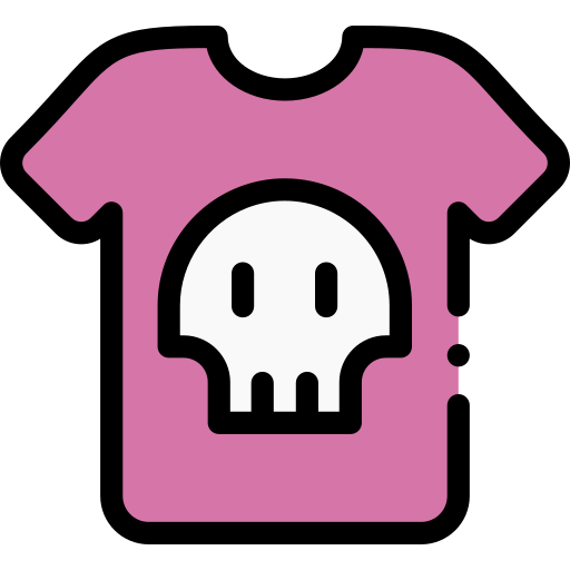 T shirt Detailed Rounded Lineal color icon