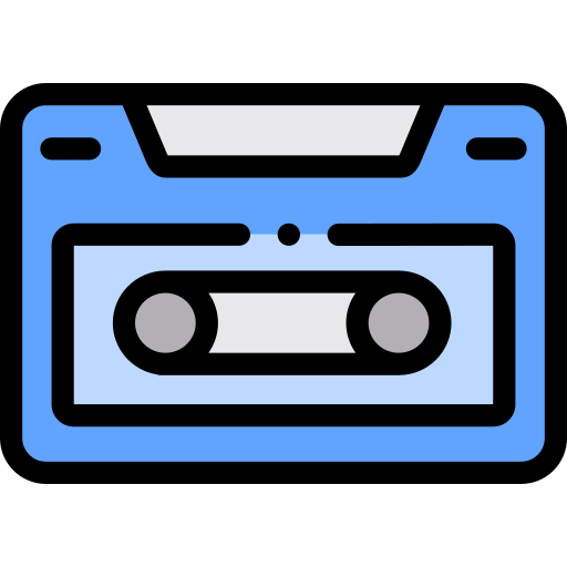 cassette Icône gratuit cassette Icône gratuit