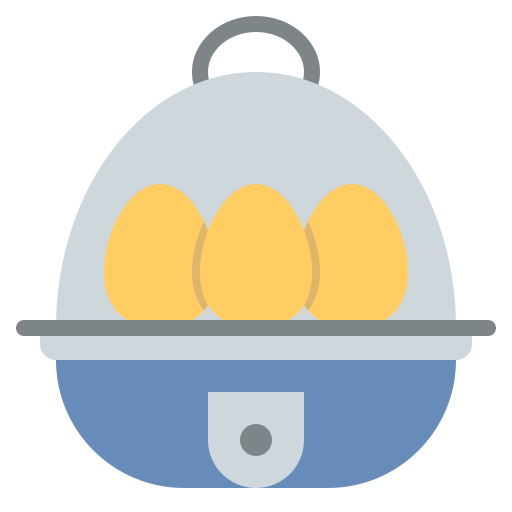 Cocedor de huevos icono gratis