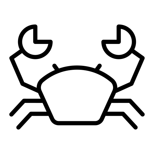 Crab free icon