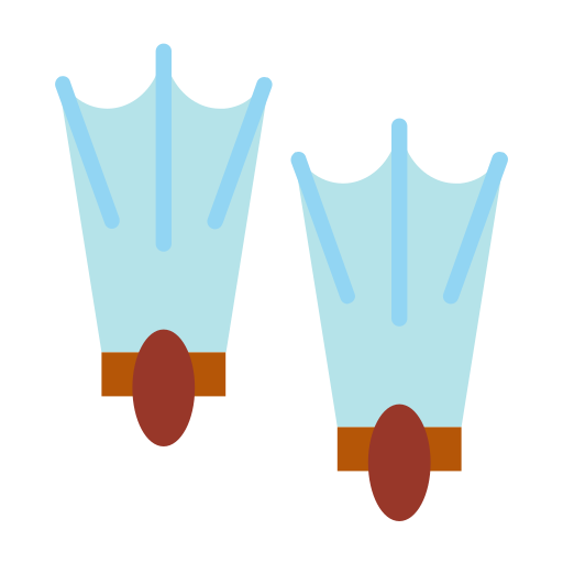 Flippers free icon Flippers free icon