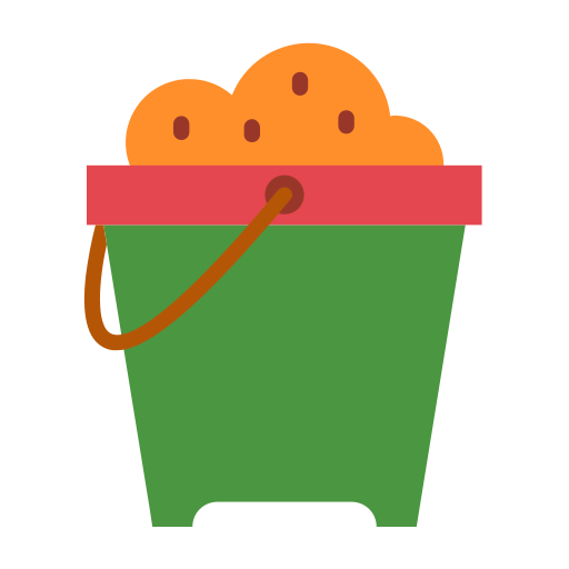Sand bucket free icon Sand bucket free icon