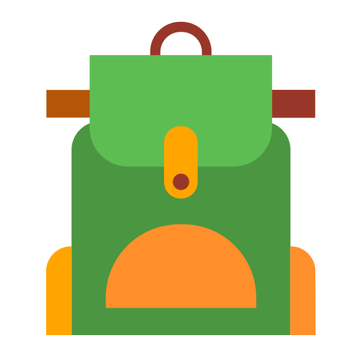 Backpack free icon