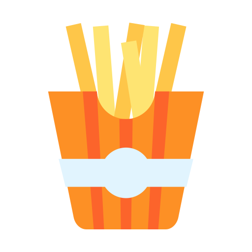 Francés fritas icono gratis