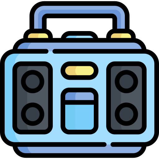 boombox icono gratis