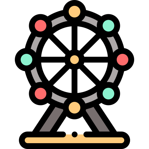 колесо обозрения бесплатно иконка колесо обозрения бесплатно иконка