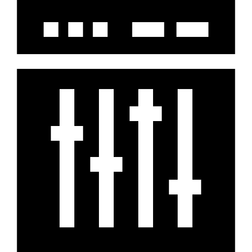 Equalizer free icon Equalizer free icon