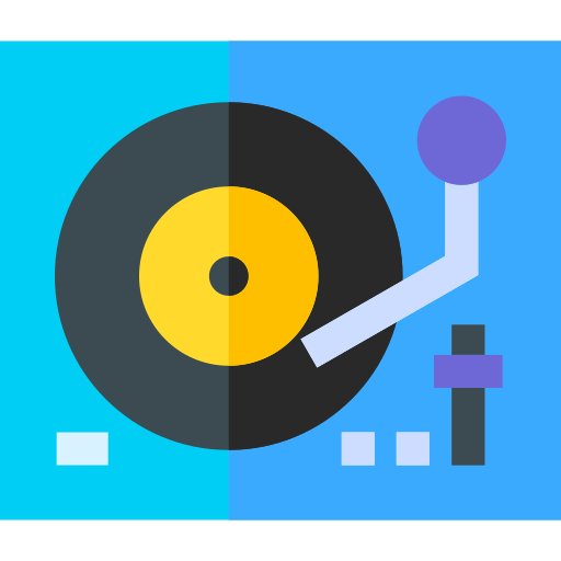 Turntable free icon Turntable free icon