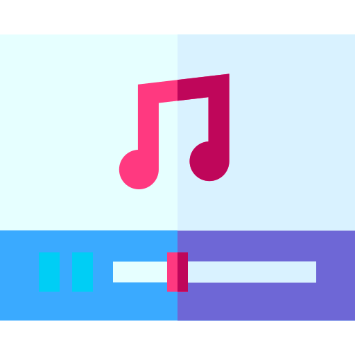 Reproductor de música icono gratis