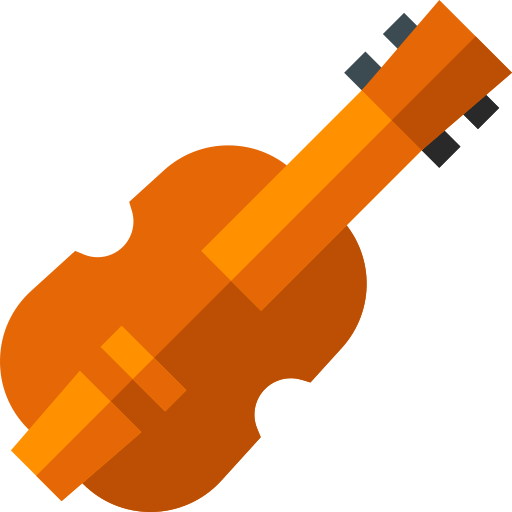 violín icono gratis