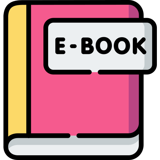 Ebook - Free education icons