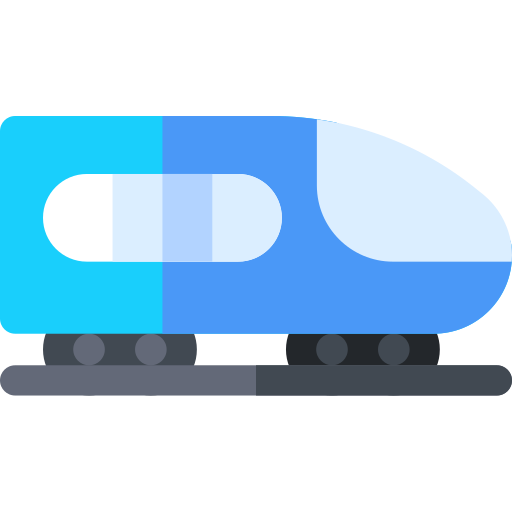 Train Basic Rounded Flat icon