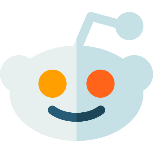 Reddit Basic Rounded Flat icon