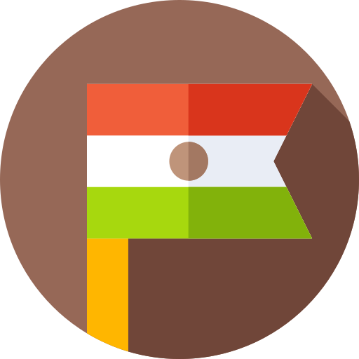 Bandera india icono gratis