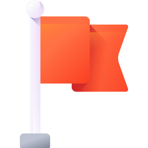 Flag free icon Flag free icon