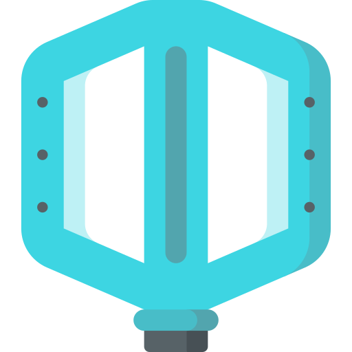 Pedal free icon Pedal free icon