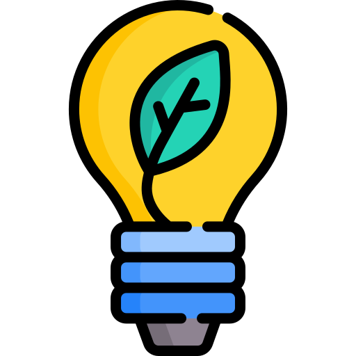 Light bulb free icon
